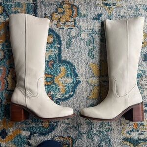 Patina Leather Boots